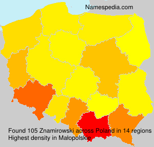 Surname Znamirowski in Poland Surname Znamirowski in Poland