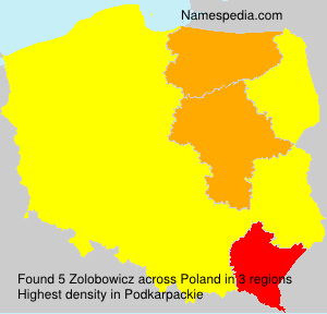Surname Zolobowicz in Poland Surname Zolobowicz in Poland