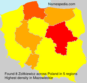 Surname Zoltkiewicz in Poland Surname Zoltkiewicz in Poland