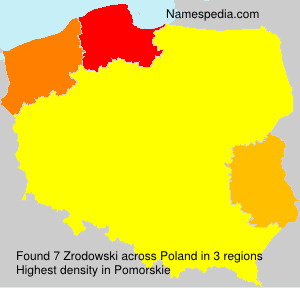 Surname Zrodowski in Poland Surname Zrodowski in Poland