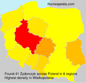 Surname Zydorczyk in Poland Surname Zydorczyk in Poland