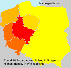 Surname Zygart in Poland