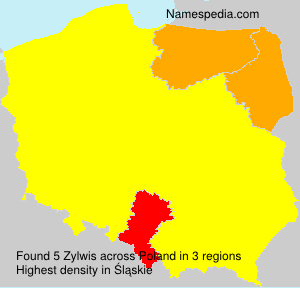 Surname Zylwis in Poland Surname Zylwis in Poland