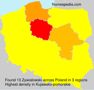 Surname Zywialowski in Poland Surname Zywialowski in Poland