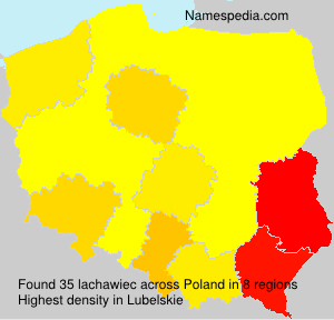 Surname lachawiec in Poland Surname lachawiec in Poland