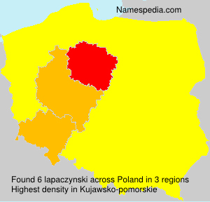 Surname lapaczynski in Poland Surname lapaczynski in Poland