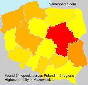 Surname lepecki in Poland Surname lepecki in Poland