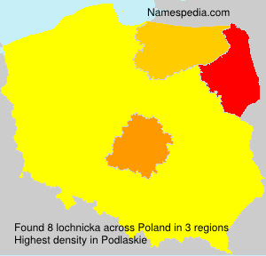 Surname lochnicka in Poland Surname lochnicka in Poland