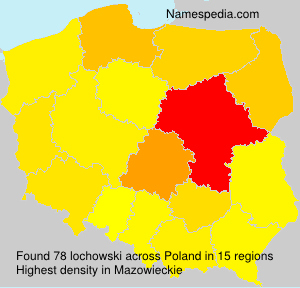 Surname lochowski in Poland Surname lochowski in Poland