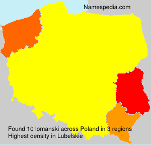 Surname lomanski in Poland Surname lomanski in Poland