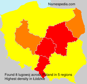Surname lugowoj in Poland Surname lugowoj in Poland