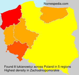 Surname lukianowicz in Poland Surname lukianowicz in Poland