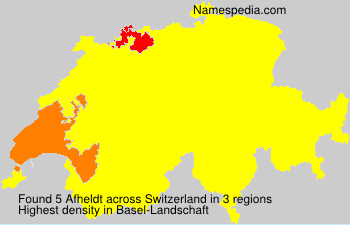 Surname Afheldt in Switzerland Surname Afheldt in Switzerland