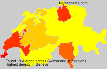 Surname Alarcon in Switzerland Surname Alarcon in Switzerland