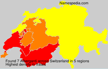 Surname Alberganti in Switzerland Surname Alberganti in Switzerland
