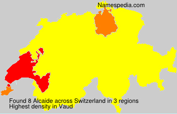 Surname Alcaide in Switzerland Surname Alcaide in Switzerland