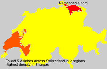 Surname Altinbas in Switzerland Surname Altinbas in Switzerland