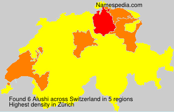 Surname Alushi in Switzerland Surname Alushi in Switzerland