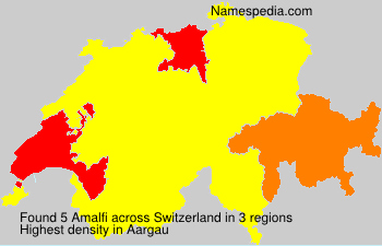 Surname Amalfi in Switzerland Surname Amalfi in Switzerland