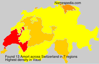 Surname Amort in Switzerland Surname Amort in Switzerland