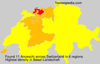 Surname Anceschi in Switzerland Surname Anceschi in Switzerland