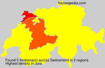 Surname Andrenacci in Switzerland Surname Andrenacci in Switzerland