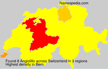 Surname Angiolillo in Switzerland