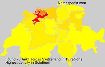 Surname Ankli in Switzerland Surname Ankli in Switzerland
