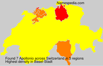 Surname Apollonio in Switzerland Surname Apollonio in Switzerland