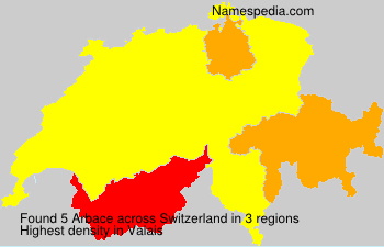 Surname Arbace in Switzerland Surname Arbace in Switzerland