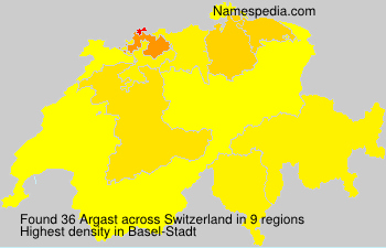 Surname Argast in Switzerland Surname Argast in Switzerland