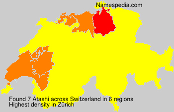Surname Atashi in Switzerland Surname Atashi in Switzerland