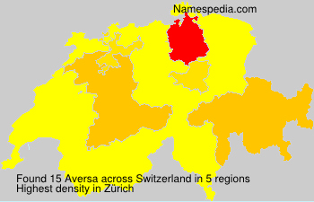 Surname Aversa in Switzerland Surname Aversa in Switzerland