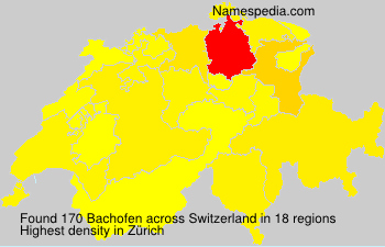 Surname Bachofen in Switzerland Surname Bachofen in Switzerland