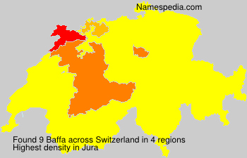 Surname Baffa in Switzerland Surname Baffa in Switzerland