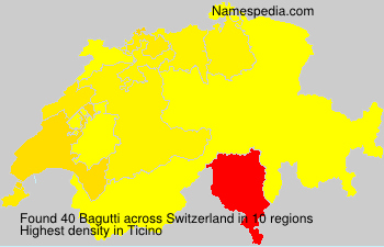 Surname Bagutti in Switzerland Surname Bagutti in Switzerland