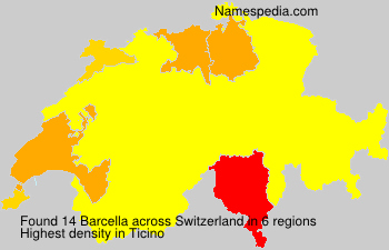 Surname Barcella in Switzerland Surname Barcella in Switzerland
