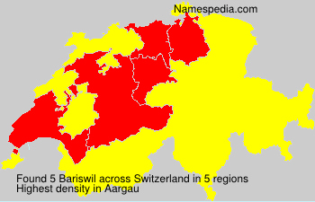Surname Bariswil in Switzerland Surname Bariswil in Switzerland