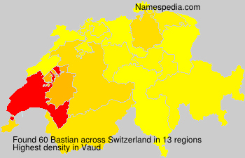 Surname Bastian in Switzerland