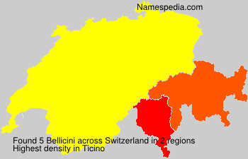 Surname Bellicini in Switzerland Surname Bellicini in Switzerland