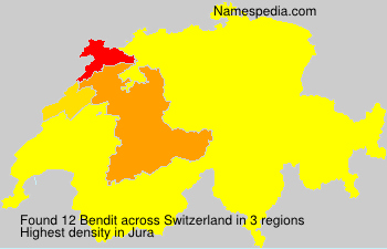 Surname Bendit in Switzerland Surname Bendit in Switzerland