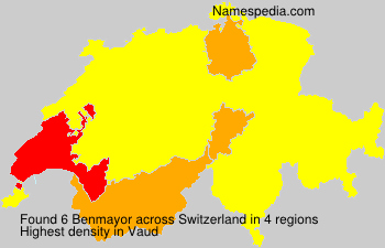 Surname Benmayor in Switzerland Surname Benmayor in Switzerland