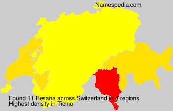 Surname Besana in Switzerland Surname Besana in Switzerland