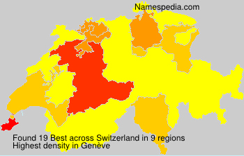 Surname Best in Switzerland Surname Best in Switzerland