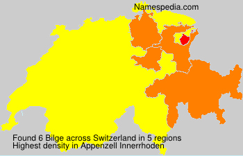 Surname Bilge in Switzerland Surname Bilge in Switzerland