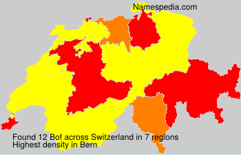 Surname Bof in Switzerland Surname Bof in Switzerland