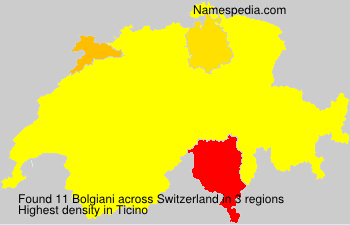 Surname Bolgiani in Switzerland Surname Bolgiani in Switzerland