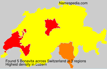 Surname Bonavita in Switzerland Surname Bonavita in Switzerland