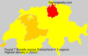 Surname Bonello in Switzerland Surname Bonello in Switzerland