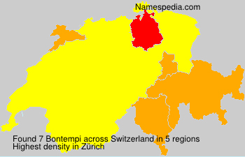 Surname Bontempi in Switzerland Surname Bontempi in Switzerland